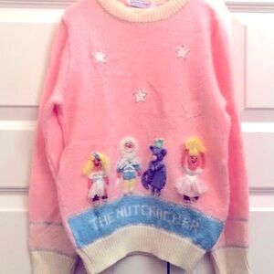 Vintage Y2K HARLEQUIN DESIGNS Cynthia McKinney THE NUTCRACKER Ballet Sweater 6